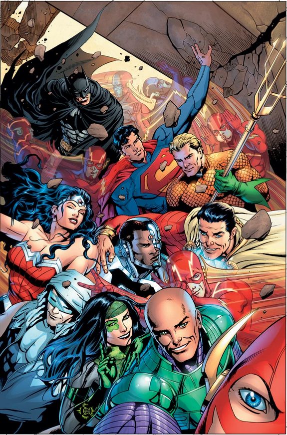 Justice League #34 - Dale Eaglesham.